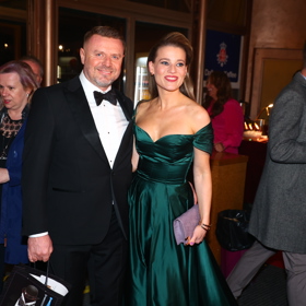 Michaela Štiková Gemrotová s manželem.