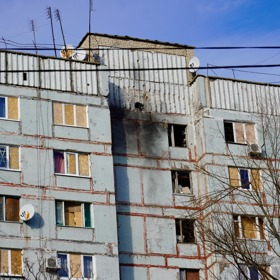 Stopy dopadu dělostřeleckých granátů.