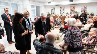 FOTO: Prezidentský pár.