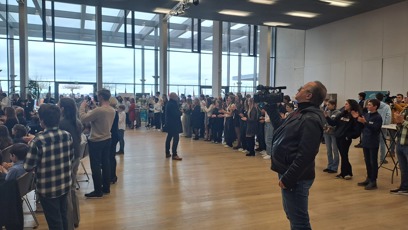 FOTO: Petr Pavel navštívil Evropskou školu v Lucembursku.