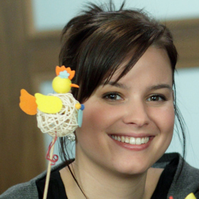 Terezu hrála Patricie Solaříková, dnes Pagáčová. Tehdy byly Velikonoce docela úsměvné. Spolu s Terezou pekl překvapení pro Báru celý dům...