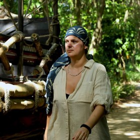 Ornella Koktová se musela na ostrově vypořádat s absencí základní hygieny.