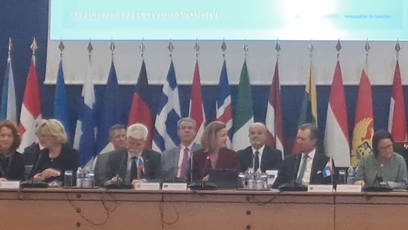 FOTO: Návštěva prezidentského páru v Lucembursku.