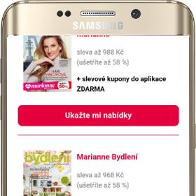 Během akce Dny Marianne si můžete pořídit předplatné časopisů se slevou až 36 %.