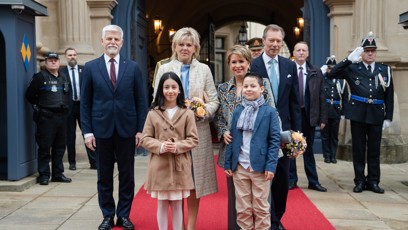 FOTO: Petr Pavel a první dáma navštívili Lucembursko.