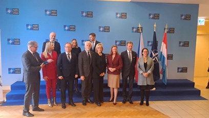 FOTO: Návštěva českého prezidentského páru v Lucembursku.