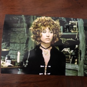 Snímek z filmu Dívka na koštěti, čarodějka Saxana, rok 1971