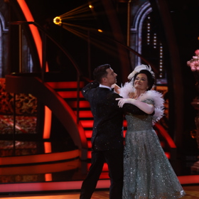 Hana Gregorová a Róbert Pavlík zatančili quickstep. 