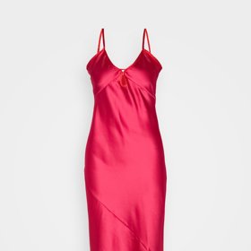 Saténové šaty s rozparkem a nastavitelnými ramínky, Neverfullydressed, 1 460 Kč