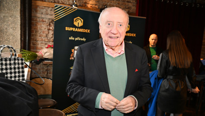 FOTO: Felix Slováček nakonec dorazil s Dádou.
