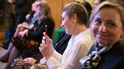 FOTO: Anička Slováčková byla nadšena.