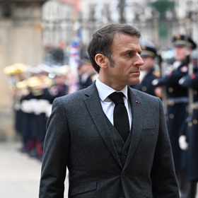 Prezident Emmanuel Macron. 