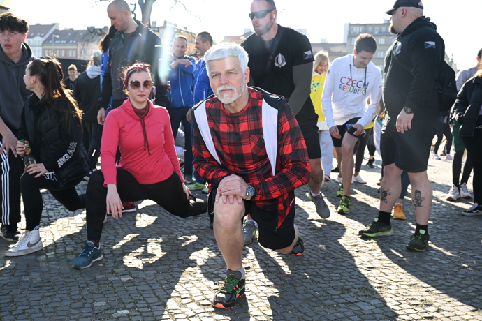FOTO: Prezident se zúčastnil běhu. – stránka 18