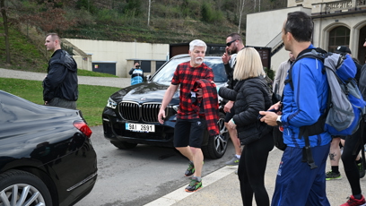 FOTO: Prezident Petr Pavel běžel Stromovkou.