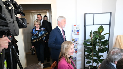 FOTO: Začátek tiskové konference.