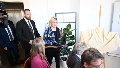 FOTO: Eva Pavlová přichází.