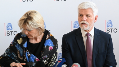 FOTO: Petr Pavel a Eva Pavlová.