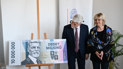 FOTO: Petr Pavel a Eva Pavlová.