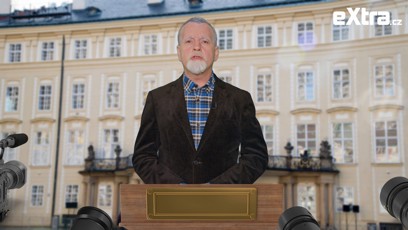 FOTO: Petr Jablonský jako Petr Pavel.