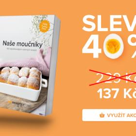 Kuchařky Topreceptů lze zakoupit také jednotlivě. Populární je titul Naše moučníky.