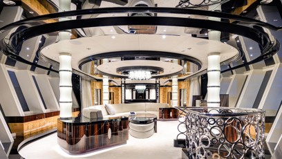 FOTO: Luxusní prostory v Putinově jachtě.