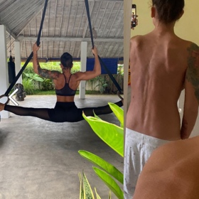 Tereza coby fitness trenérka dbá na správnou životosprávu i cvičení. V obojím pokračuje i na své cestě k uzdravení.