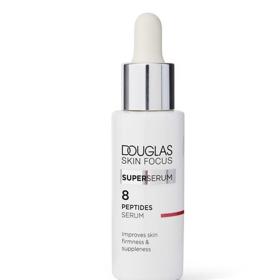 Novinka mezi pleťovými séry od značky Douglas nabízí účinek 8 peptidů, které zajišťují komplexní ochranu před stárnutím pleti. (Sérum Douglas Skin Focus 8 Peptides, 549 Kč)