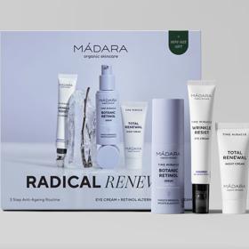Třídílná sada péče o zralou pleť proti stárnutí, Mádara Radical Renewal, Marrionaud, 1 849 Kč