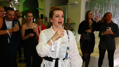 FOTO: Energetická zpěvačka Marta Jandová bavila hosty.