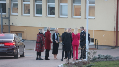 FOTO: První dáma Eva Pavlová navštívila ženská věznice Velké Přílepy.
