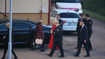 FOTO: První dáma Eva Pavlová navštívila ženská věznice Velké Přílepy.
