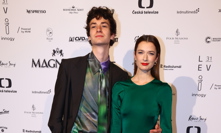 Herečka Marika Šoposká na Českém lvu.