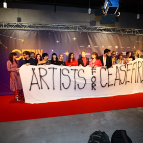 Tomáš Klus chtěl poukázat na konflikt Izraele a Palestiny. 