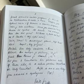 Iveta Bartošová posílala společně s dopisy také velké množství podepsaných plakátů a podpisových karet. 