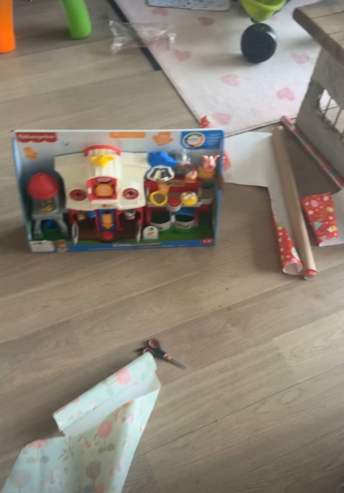 FOTO: Agáta Hanychová ukázala, jak probíhalo balení dárků. – stránka 1260