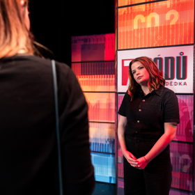 Herečka Berenika Suchánková.