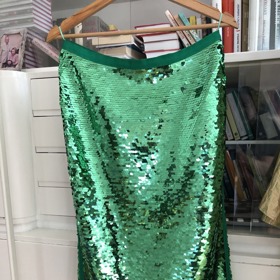 Zelená sukně hraje často prim.