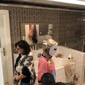 Chvíle před Jitčiným překvapením - dostavil se opravdový úlek.