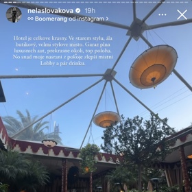 Přestože hotelový pokoj neodpovídal ceně, zbytek hotelu byl podle slov Nely krásný. 
