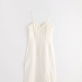 Minišaty se skládaným živůtkem, Lindex, 1 699 Kč.