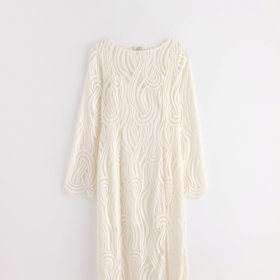 Krajkové šaty s rukávy, Lindex, 1 999 Kč