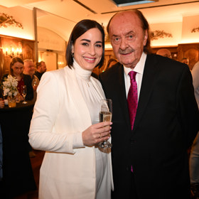 Alex Mynářová a František Janeček na křtu knihy Iveta