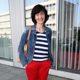 Ester Janečková o sobě říká, že má ráda pánský styl oblékání.