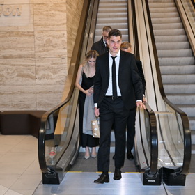 Patrik Schick na vyhlášení ankety Fotbalista roku. 