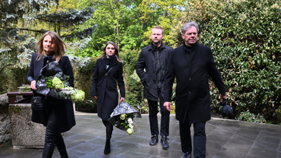 FOTO: Hosté na pohřbu Josefa Laufera.