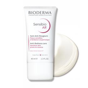 Denní krém účinně snižující zarudnutí pokožky. (AR krém Sensibio, Bioderma, 499 Kč)