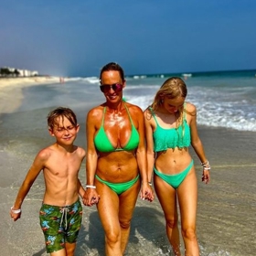 Zuzana Belohorcová si užívá dovolenou. 