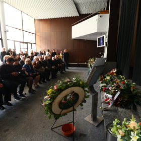 Lidé přišli dát poslední sbohem Zdence Kratochvílové. 