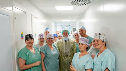 FOTO: Petr Pavel zavítal i do tamějšího zdravotnického zařízení.