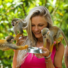 Policajtka Kristina láká nové adepty. 
